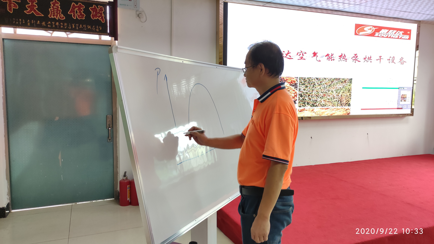 【賽思達烤箱】我司開展新品“空氣熱能泵烘干設(shè)備”產(chǎn)銷培訓(xùn)會